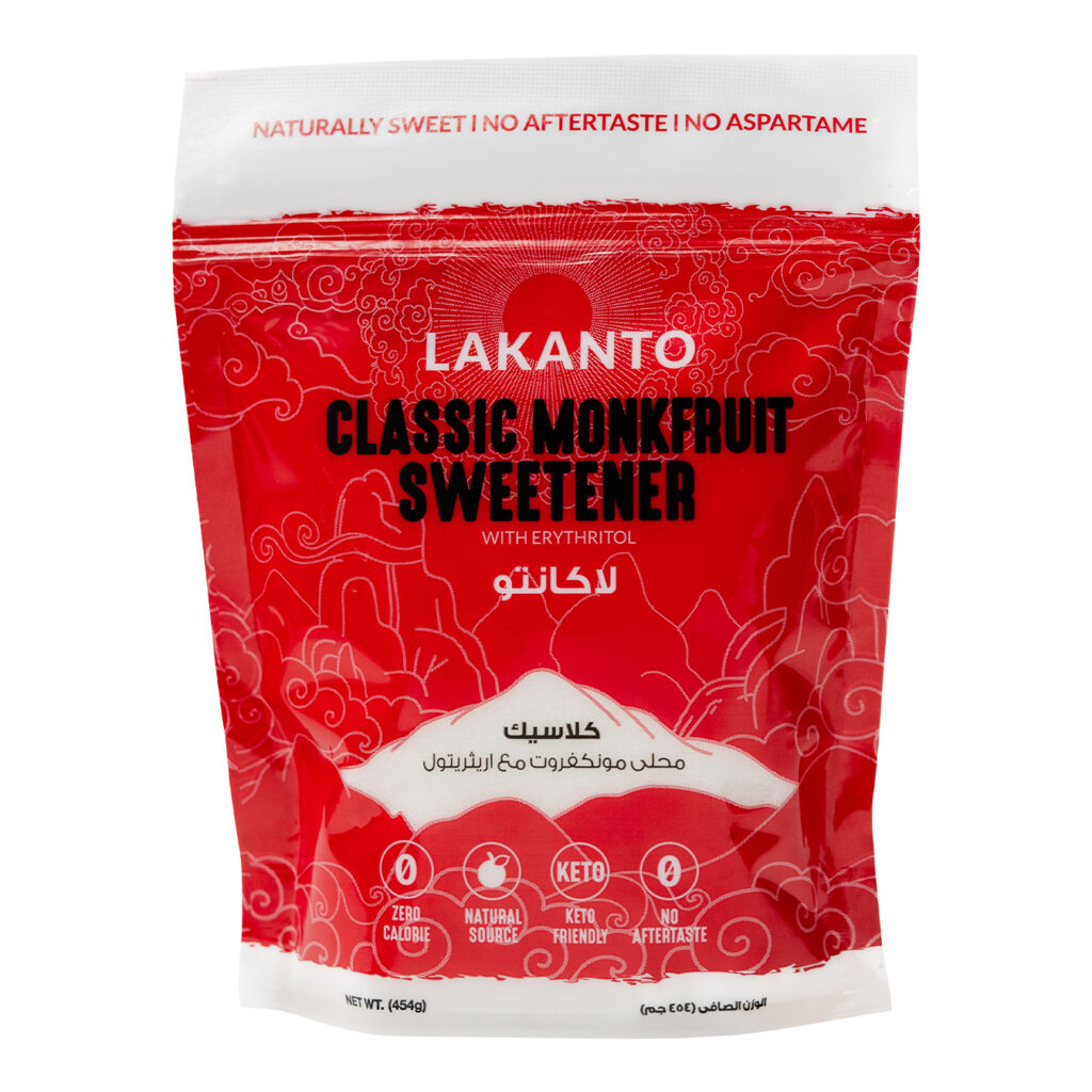 Classic Monkfruit and Erythritol Sweetener - 454g
