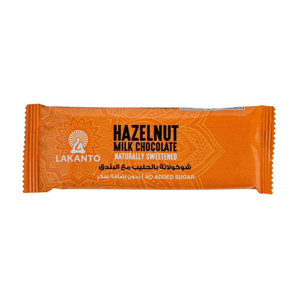 Hazelnut Milk Chocolate - Sugar Free - Bar 30g - test