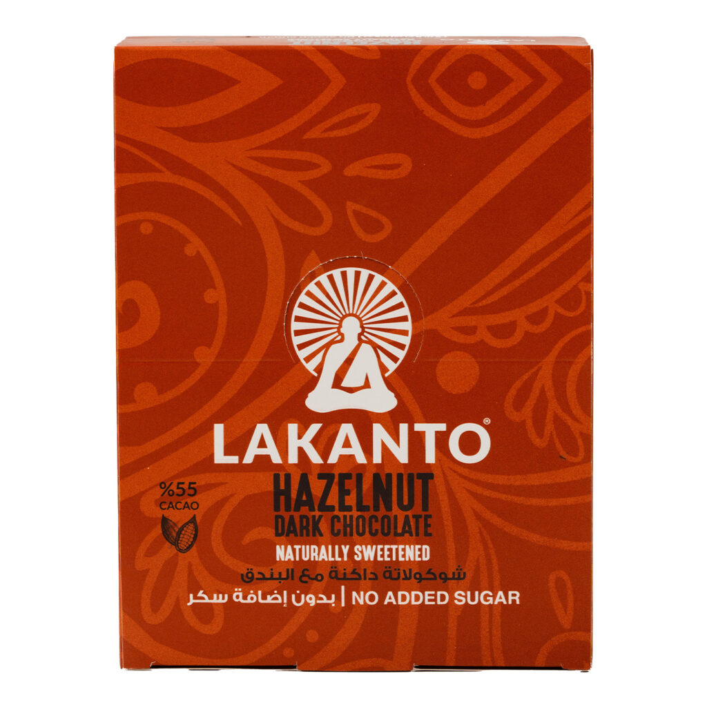 Hazelnut Dark Chocolate - Sugar Free - Pack of 16